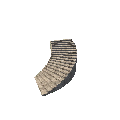 Stairs Curved R 1A